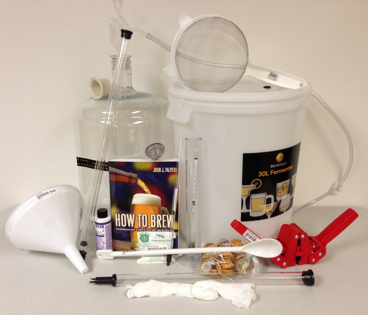 Master Brewing Kit (Plastic Fermenters) Bader Beer & Wine Supply